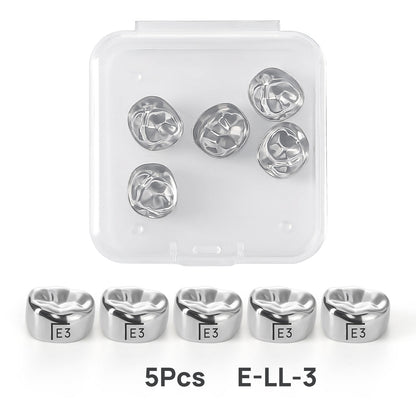 48 Sizes Dental Primary Molar Crown Teeth Preformed Stainless Steel Temporary Crowns 5pcs/Box