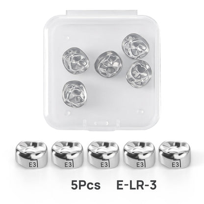 48 Sizes Dental Primary Molar Crown Teeth Preformed Stainless Steel Temporary Crowns 5pcs/Box