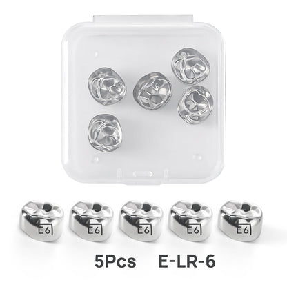 48 Sizes Dental Primary Molar Crown Teeth Preformed Stainless Steel Temporary Crowns 5pcs/Box