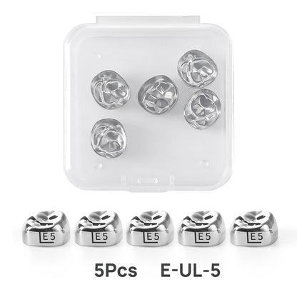 48 Sizes Dental Primary Molar Crown Teeth Preformed Stainless Steel Temporary Crowns 5pcs/Box