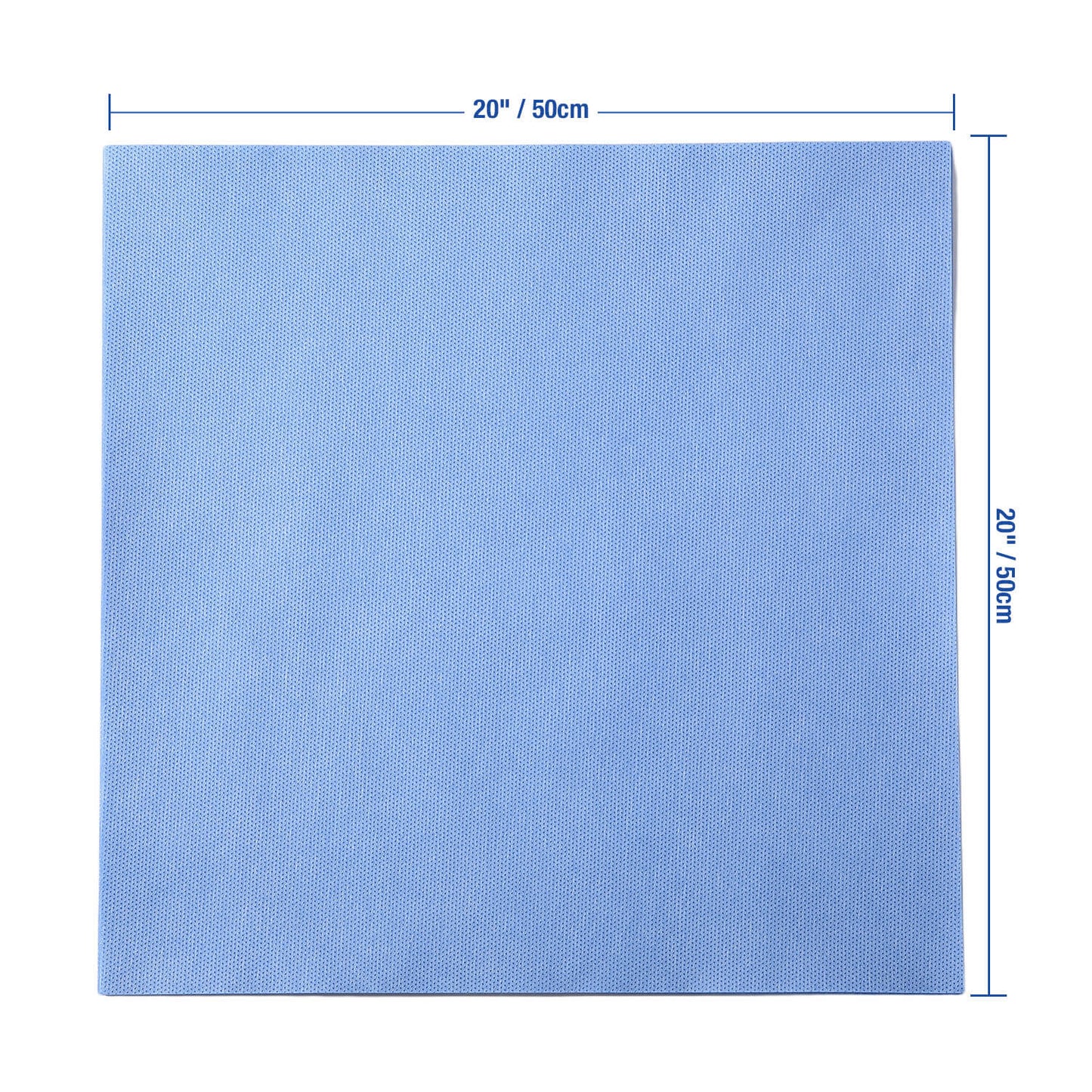 Dental SMMS Non-Woven CSR Wraps Autoclave Sterilization Wrap Sheets 60gsm 20“x20“ 50pcs/PK - azdentall.com