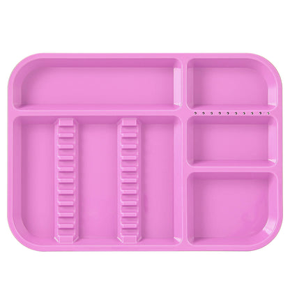 Dental Instrument Divided Tray Autoclavable Plastic Separate Setup Tray - azdentall.com
