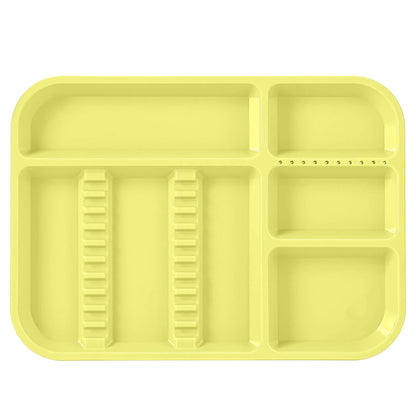 Dental Instrument Divided Tray Autoclavable Plastic Separate Setup Tray - azdentall.com