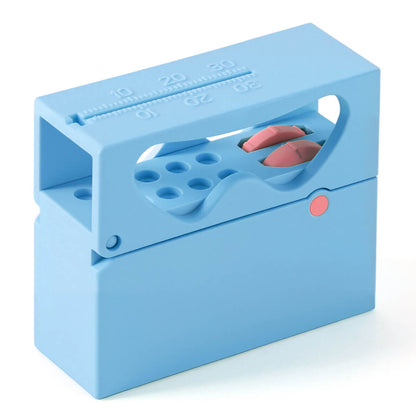 Dental 10 Holes Endo Files Disinfection Box With Memory Holder & Measuring Counter - azdentall.com