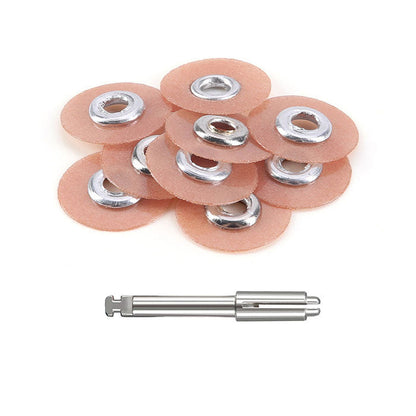 Dental Finishing & Polishing Discs 3/8 Medium & Mandrel CA 2.35mm - azdentall.com
