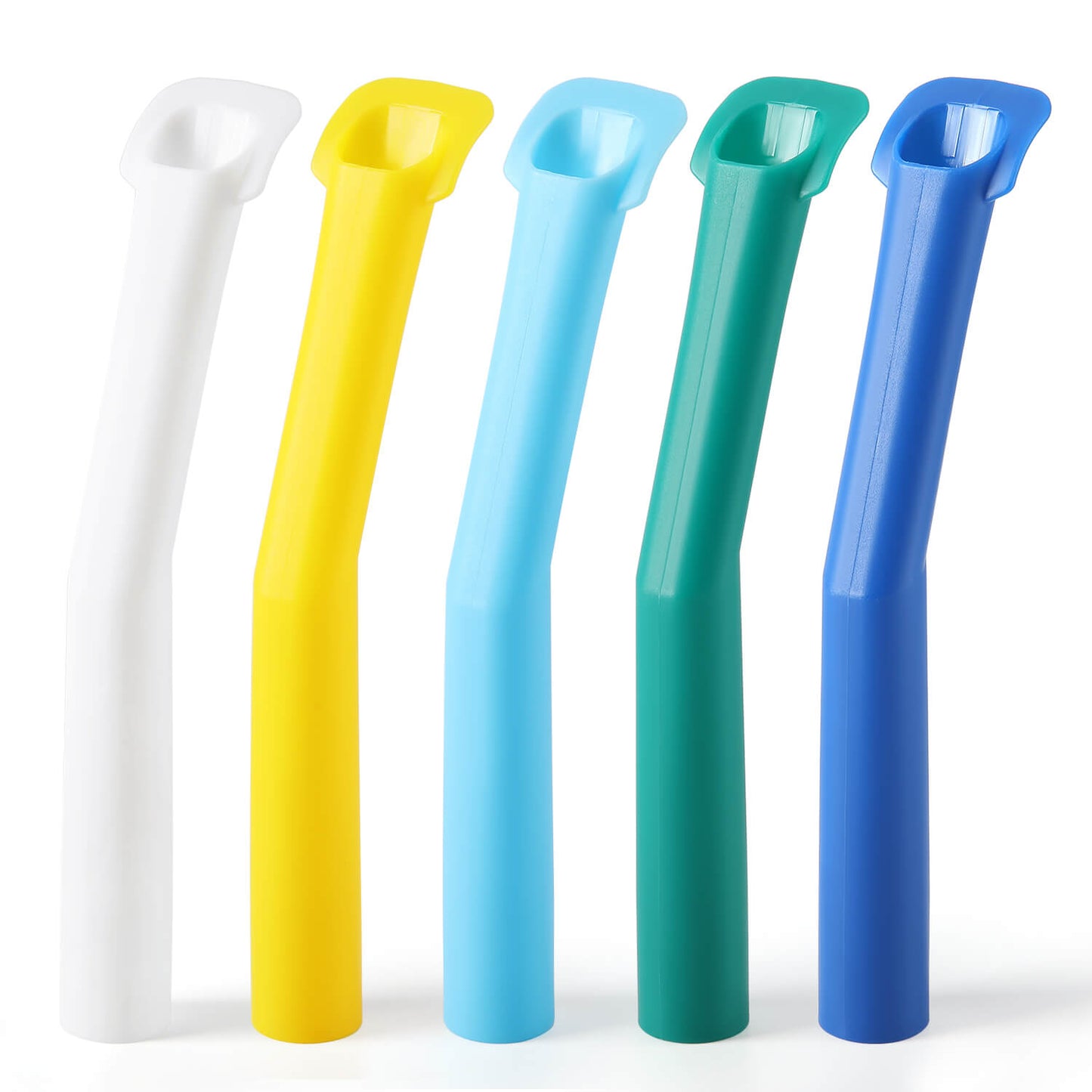 Dental Autoclavable Duckbill Evacuation Tips Strong Suction Tips Large Small 10pcs/Pack - azdentall.com
