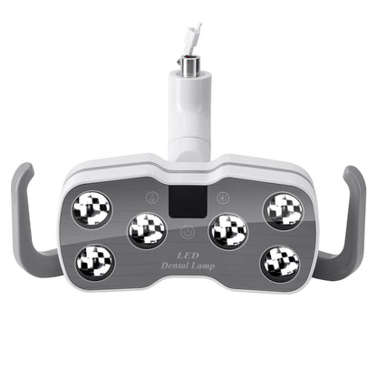 Dental Unit Chair LED Oral Light Lamp Dual-Color 6 Lights 10W with LCD Display - azdentall.com