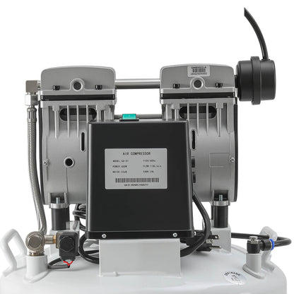 Dental Silent Oil Free Air Compressor 40L 800W 155L/min for 2PCS Dental Chair - azdentall.com