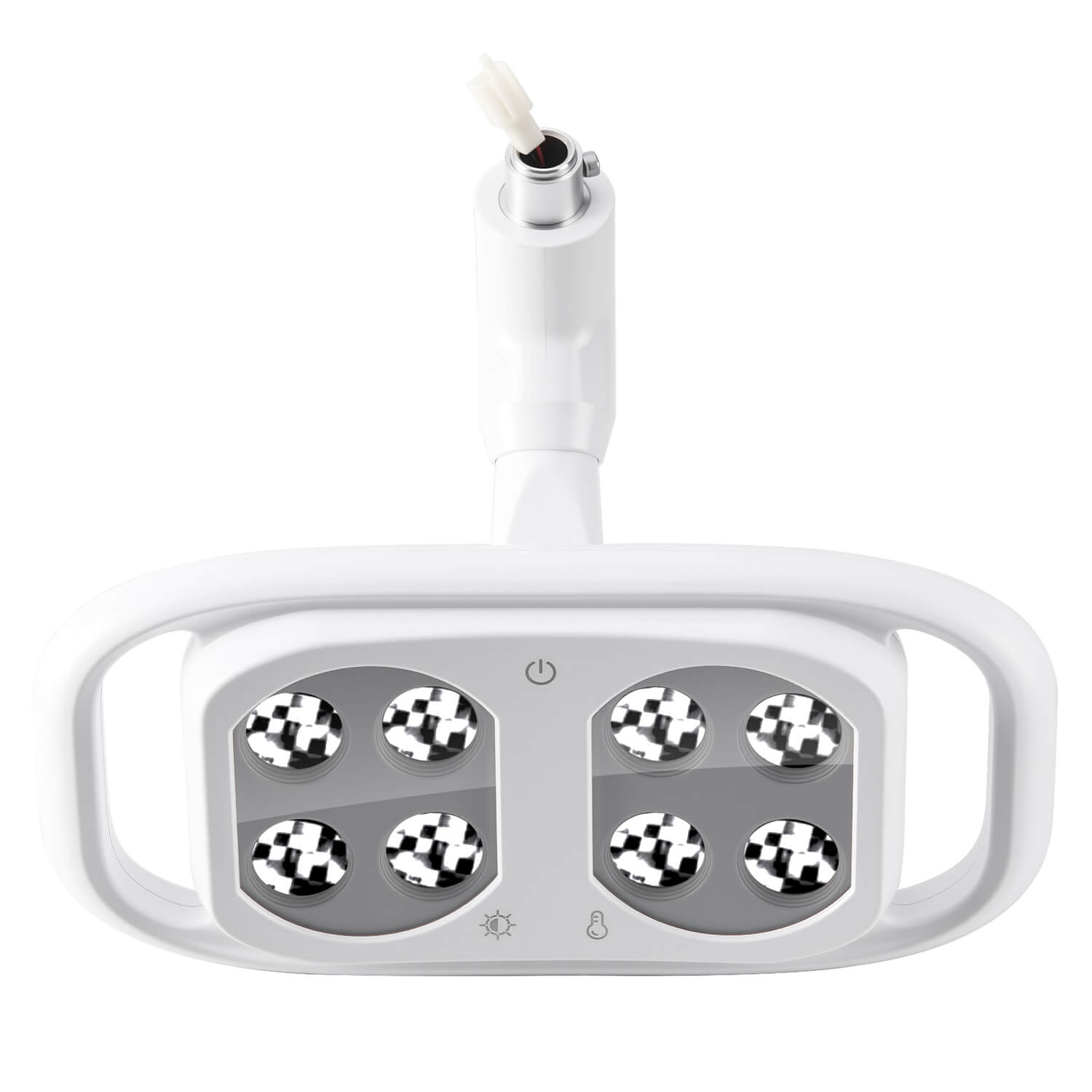 Dental LED Lamp Oral Light For Unit Chair 8 Lights 10W Dual-Color Adjustable - azdentall.com
