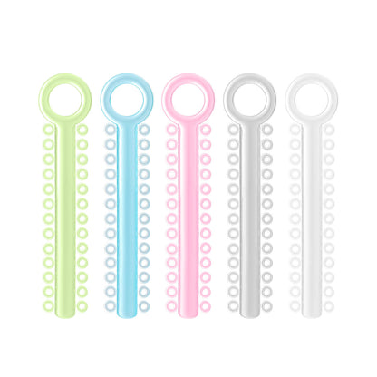 AZDENT Orthodontic Ligature Ties Mixed Colors Dark Light 1040 pcs/Pack - azdentall.com