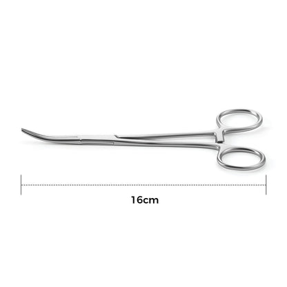 Dental Surgical Hemostatic Forceps Stainless Steel Curved/Straight Tip