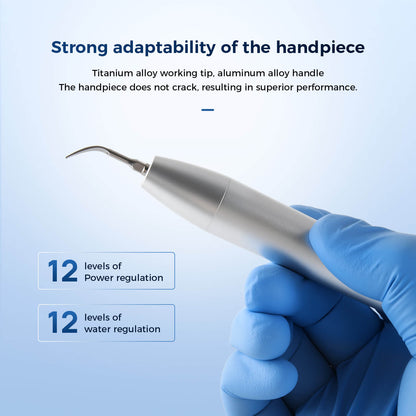 Dental PerioJet Pro Ultrasonic Scaler Air Polisher 2 in 1 Sandblasting Periodontal Therapy System - azdentall.com