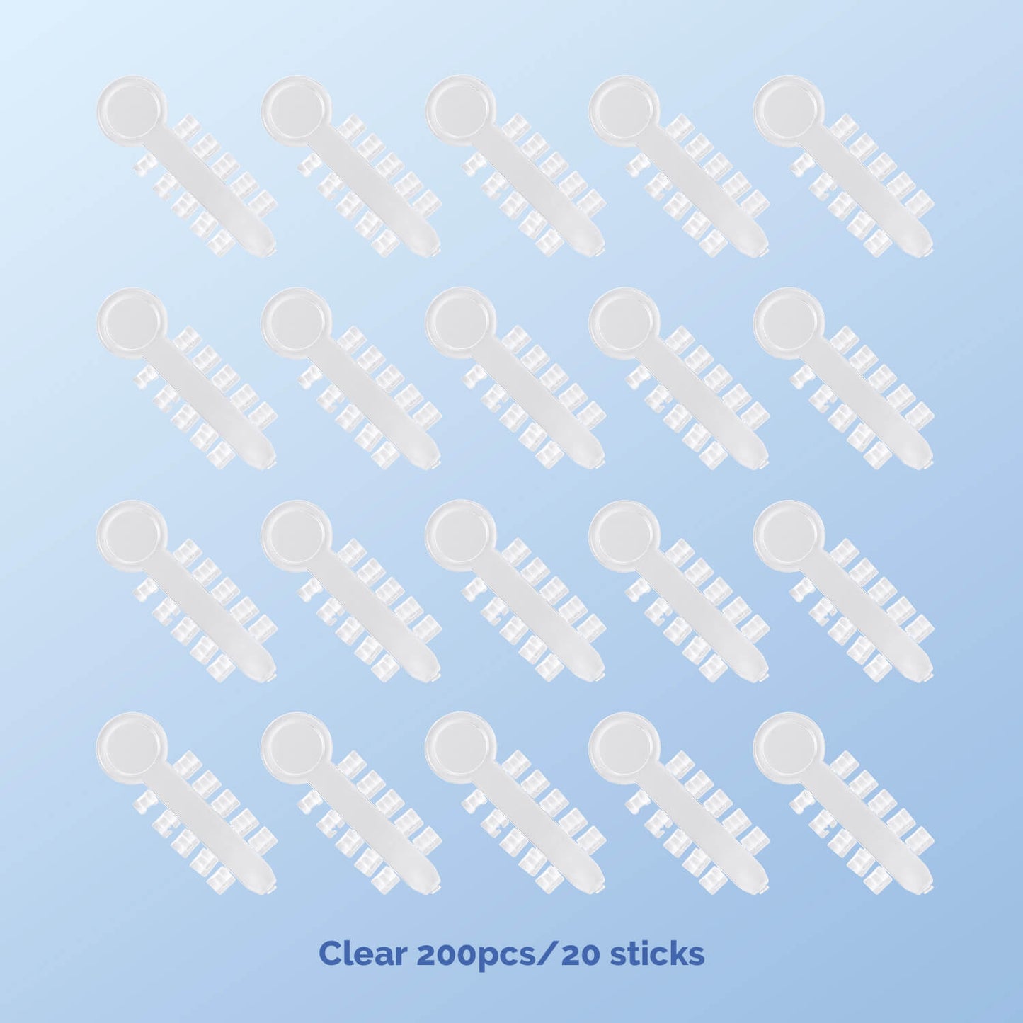 Dental Orthodontic Rotary Wedges Elastic Rotary Pads 200pcs/Pack - azdentall.com
