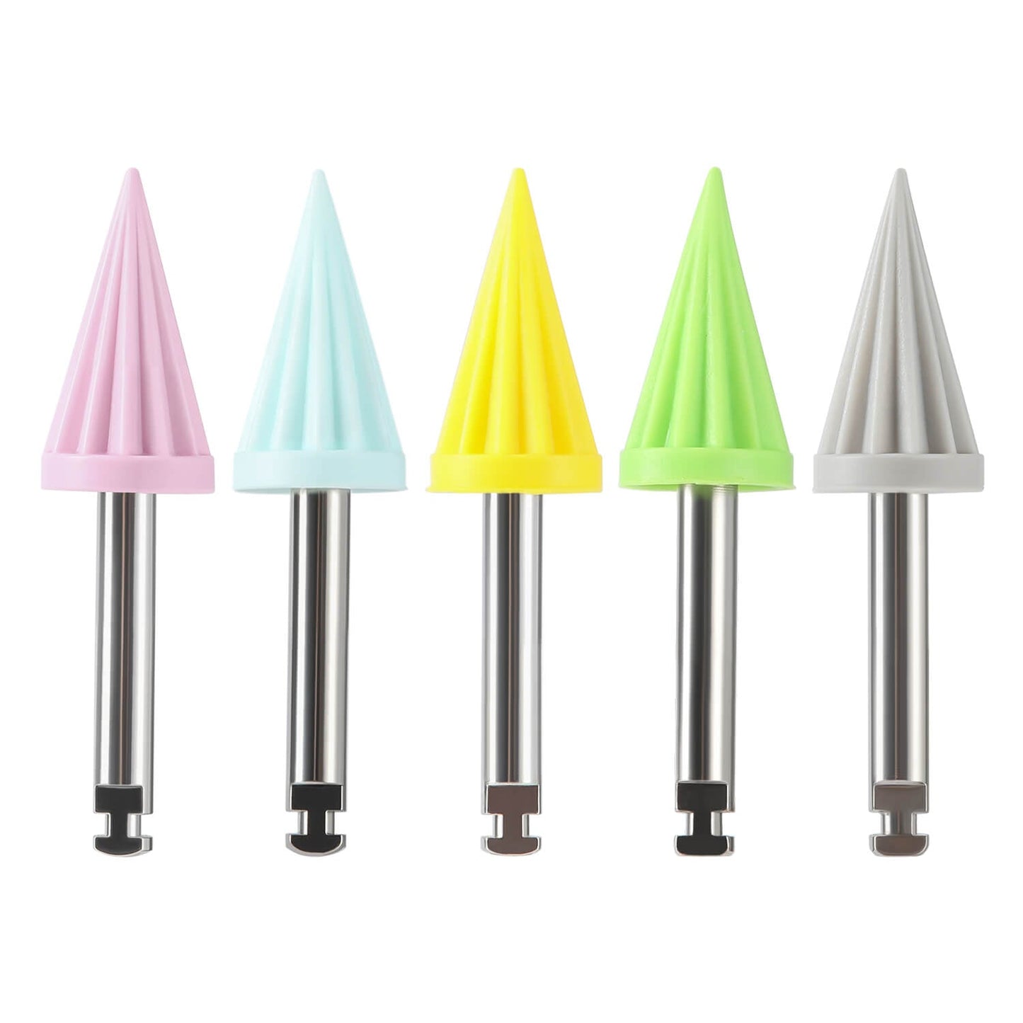 Dental Silicone Rubber Tapered Polishing Prophy Soft/Hard Cup Umbrella Shape 10pcs/Bag - azdentall.com