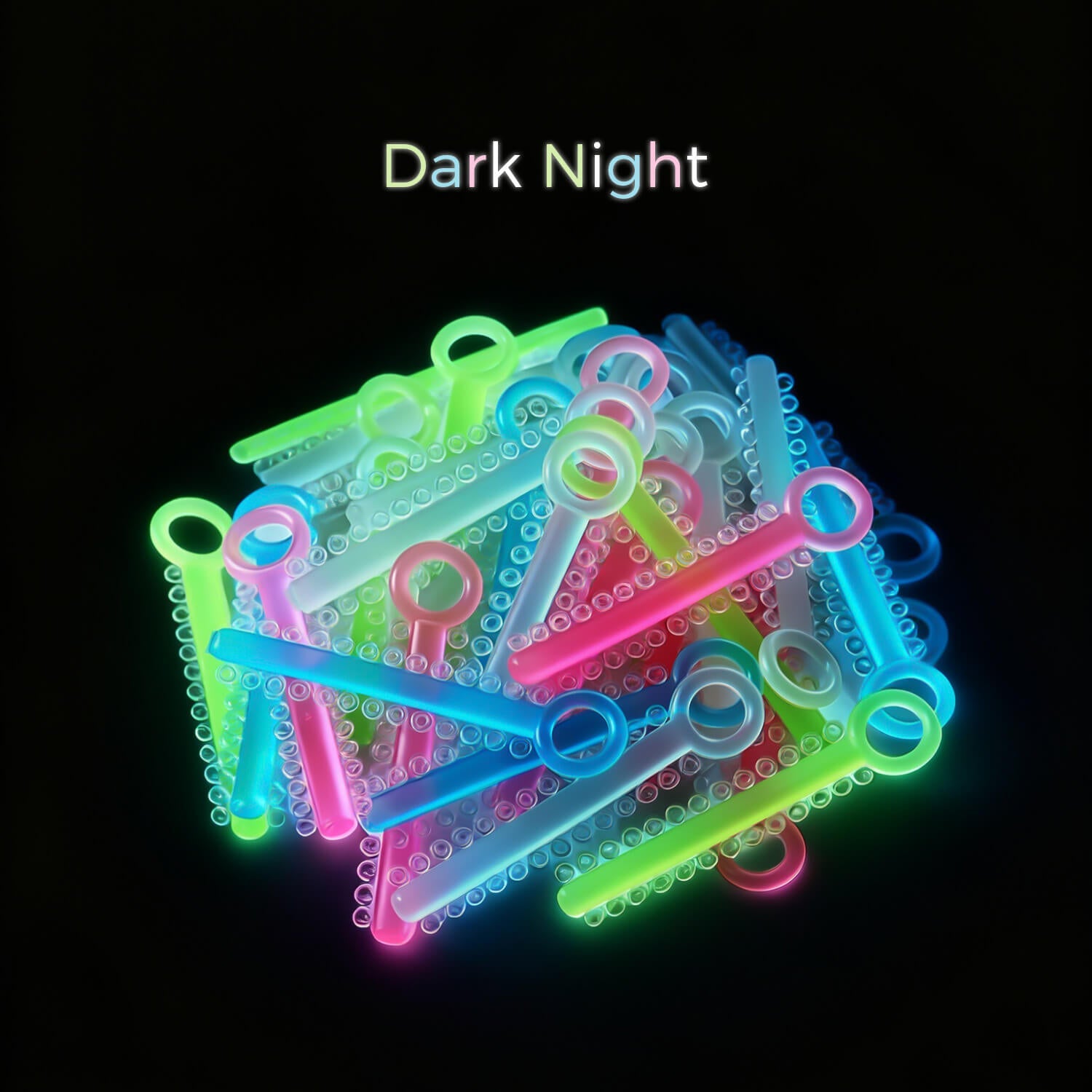 AZDENT Orthodontic Ligature Ties Mixed Colors Dark Light 1040 pcs/Pack - azdentall.com