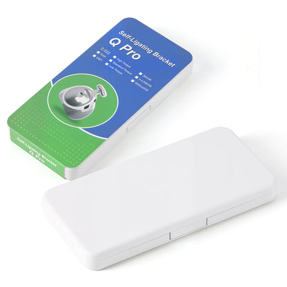 Dental Q Pro Self-Ligating Brackets Standard/Low/High Torque Roth/MBT .022 Hooks On 345 With Buccal Tubes 28pcs/Box - azdentall.com