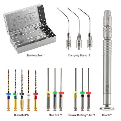Dental Root Canal Broken File Extractor Endo Broken Files Removal System Instrument Set - azdentall.com