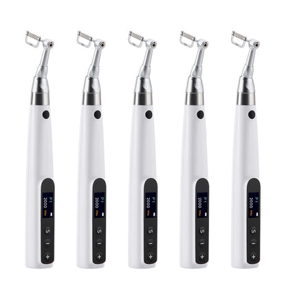 5 Pcs Dental Wireless Electric Orthodontic Handpiece Interproximal System Prophy Motor & 5pcs Strips - azdentall.com