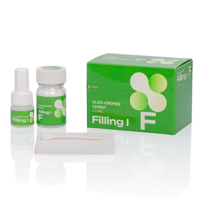 Dental Glass Ionomer Cement Permanent Adhesion For Teeth Crowns Bridge Powder And Liquid