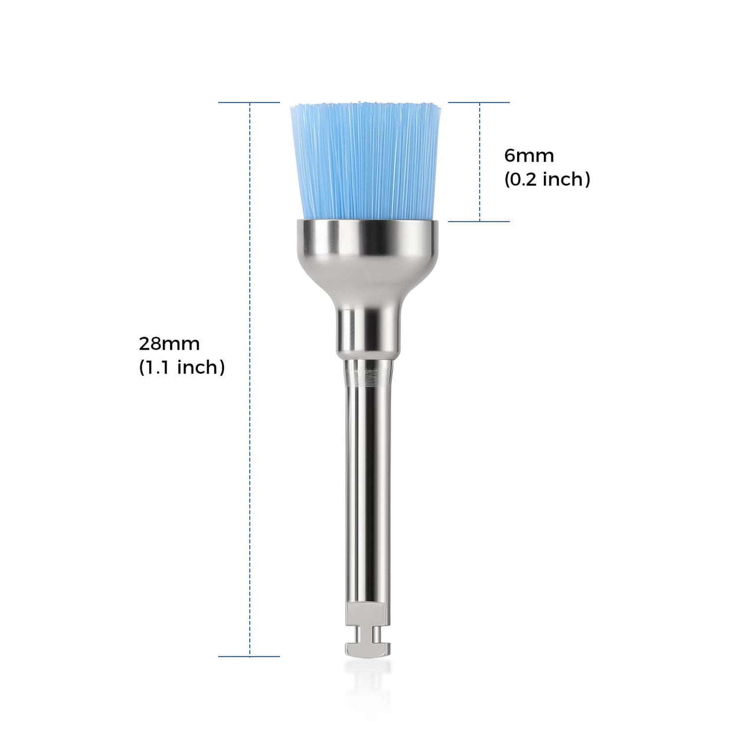 Dental Colorful Nylon Prophy Polishing Brush Bowl Shape 10pcs/Pack - azdentall.com