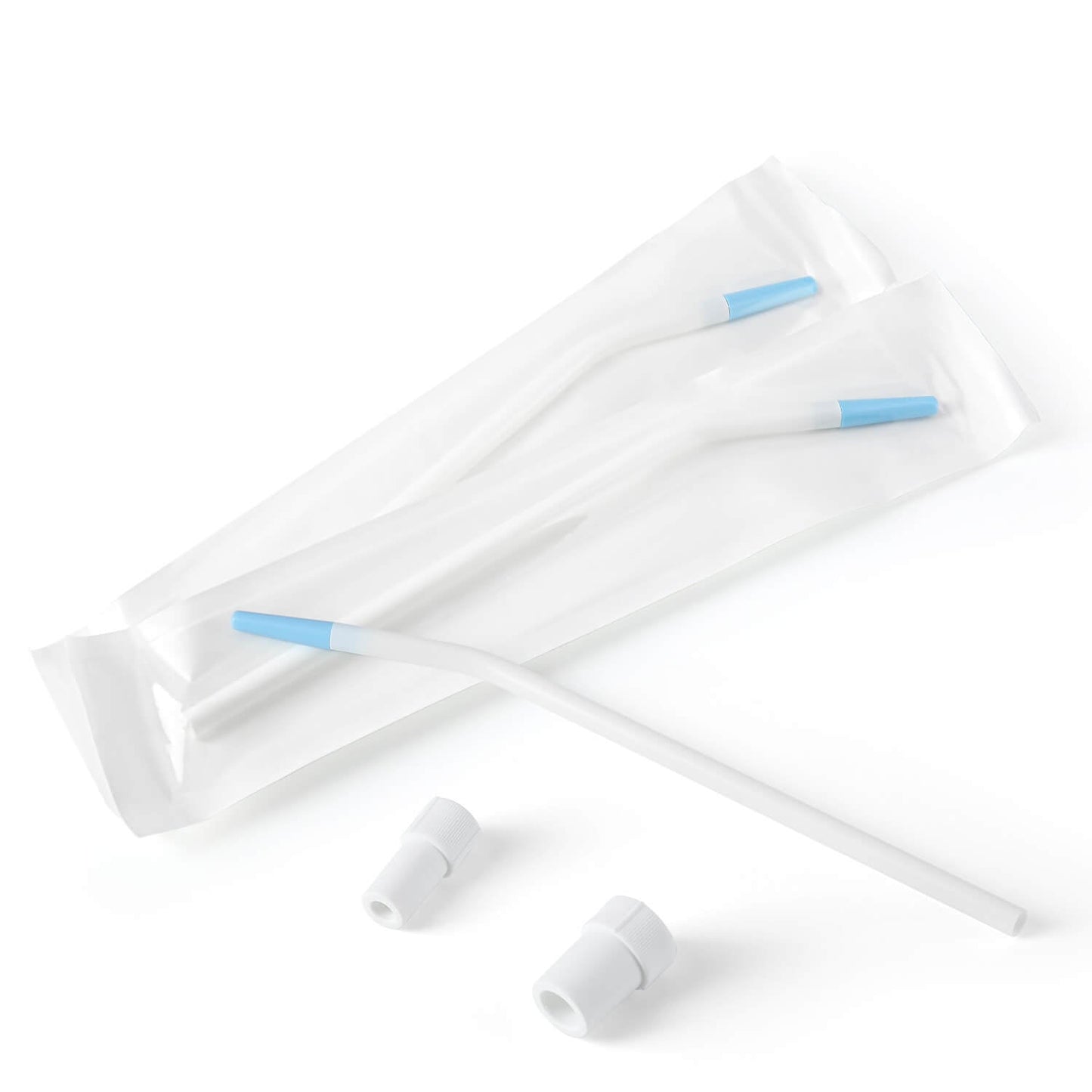 Disposable Dental Saliva Ejector Surgical Aspirator Suction Tips with Adapter 25pcs/box - azdentall.com