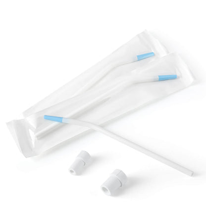 Disposable Dental Saliva Ejector Surgical Aspirator Suction Tips with Adapter 25pcs/box - azdentall.com