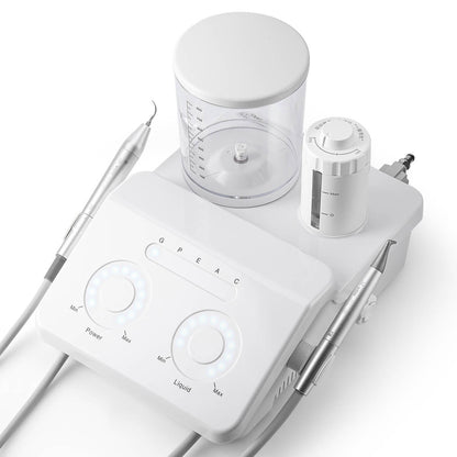 Dental VRN-DQ40 Ultrasonic Scaler Air Polisher Sandblasting Periodontal Therapy System LED Handpiece - azdentall.com