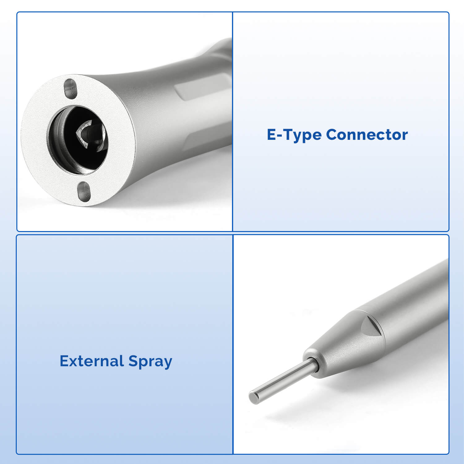 AZDENT Dental 1:1 Surgical Osteotomy Contra Angle Handpiece External Spray - azdentall.com