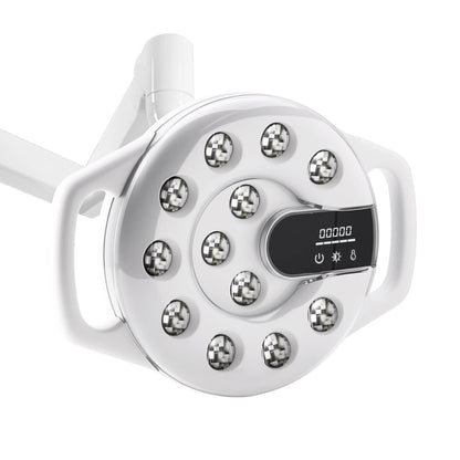 Dental Unit Chair LED Oral Light Lamp 12 Lights 20W Dual-Color Adjustable - azdentall.com