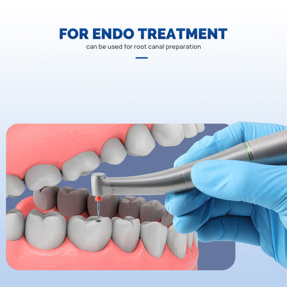 AZDENT Dental Mini 16:1 Contra Angle Low Speed Handpiece Quattro Spray For Endo - azdentall.com