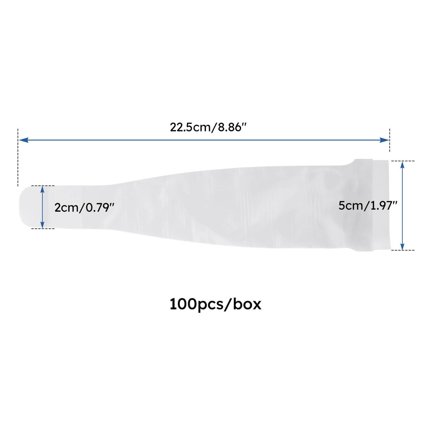 Dental Disposable Intraoral Camera Sheath Endoscope Protective Film Sleeves 100pcs/Box - azdentall.com
