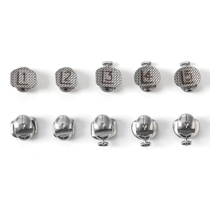 Dental Q Pro Self-Ligating Brackets Standard/Low/High Torque Roth/MBT .022 Hooks On 345 With Buccal Tubes 28pcs/Box - azdentall.com