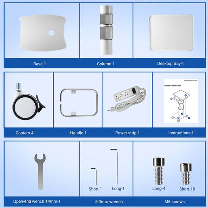 Dental Multi-Function Trolley Cart GM-1 Compact Model - azdentall.com