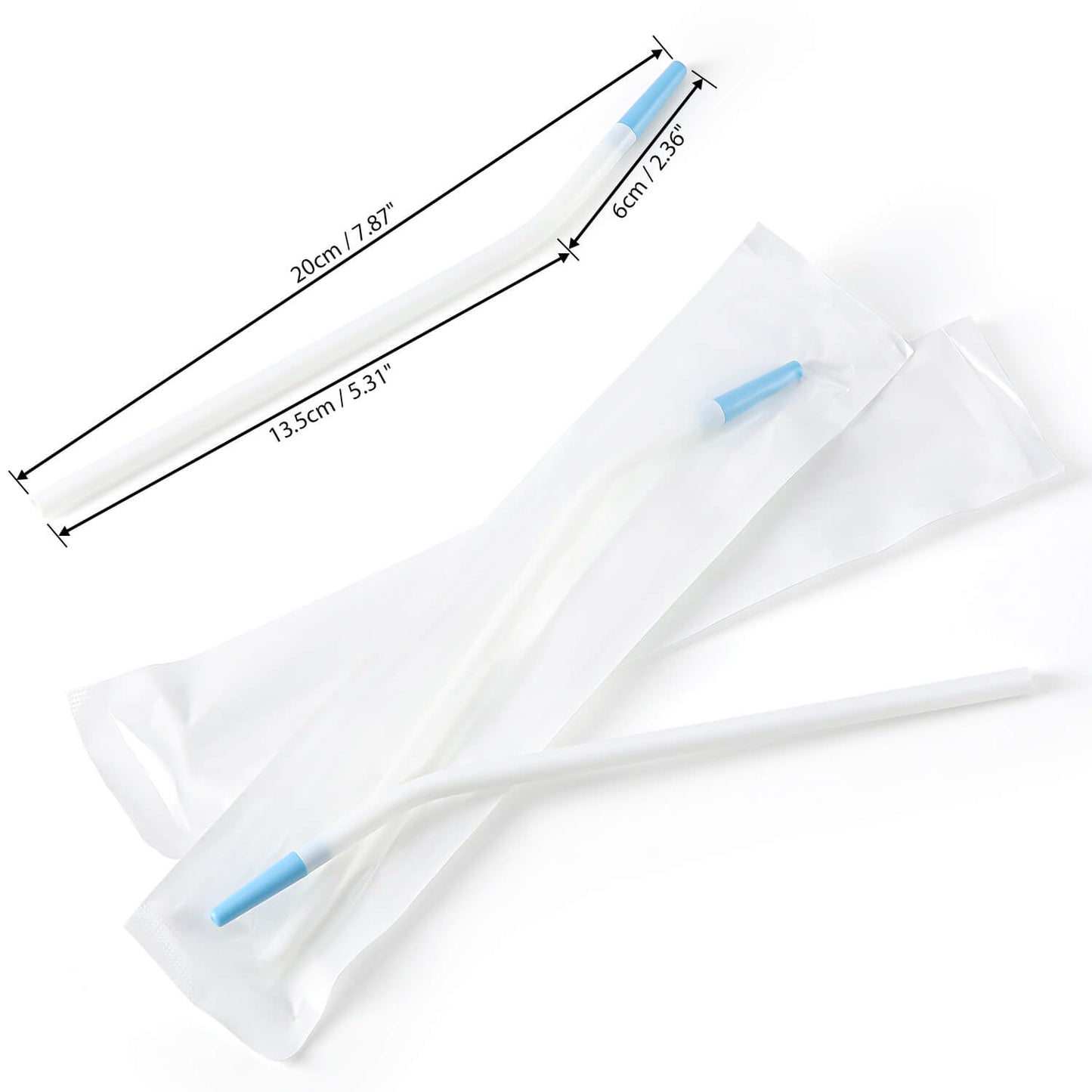 Disposable Dental Saliva Ejector Surgical Aspirator Suction Tips with Adapter 25pcs/box - azdentall.com