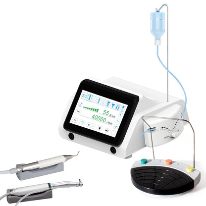 Dental 2 IN 1 Bone Cutter Surgery & Implant Device w/ Piezosurgery Handle and 20:1 LED Contra Angle - azdentall.com