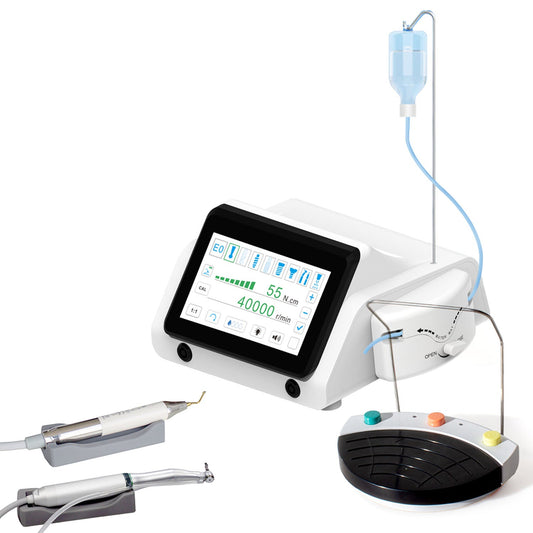 Dental 2 IN 1 Bone Cutter Surgery & Implant Device w/ Piezosurgery Handle and 20:1 LED Contra Angle - azdentall.com