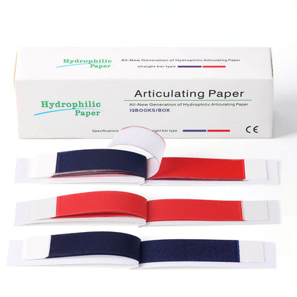 Dental Articulating Paper Double Sided Strips 144sheets/Box - azdentall.com