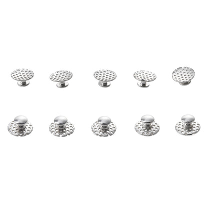 AZDENT Dental Orthodontic Bondable Lingual Button with Hole Round 50pcs/Box - azdentall.com