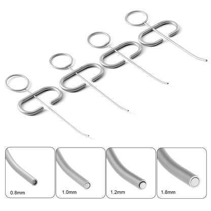 Dental Bone Meal Conveyor Plugger Applicator 0.8/1.0/1.2/1.8mm - azdentall.com