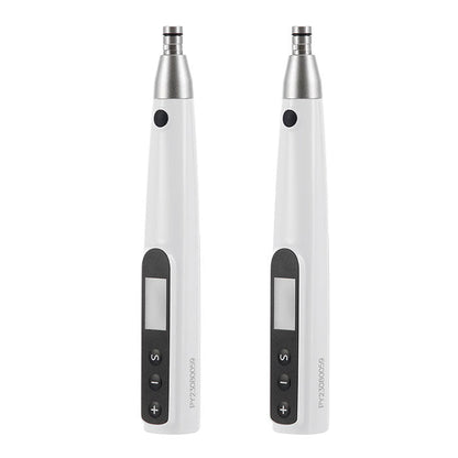 2 Pcs Dental Cordless Hygiene Prophy Handpiece 6 Speed Settings Prophy Angle 360° Rotating - azdentall.com