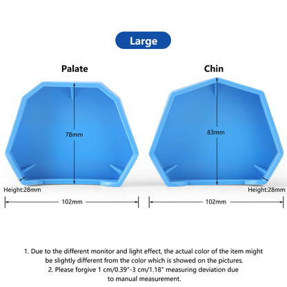 Dental Model Base Silicon Rubber Plaster Denture Tray Impression Former Base 6pcs/Set - azdentall.com
