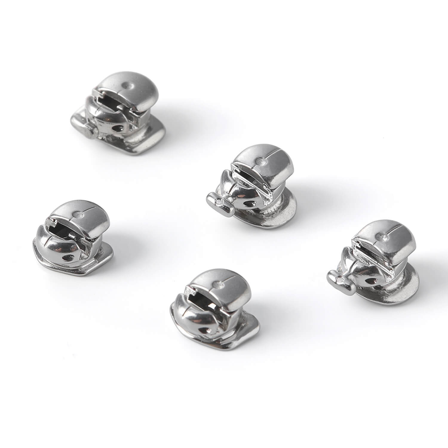 Dental Q Pro Self-Ligating Brackets Standard/Low/High Torque Roth/MBT .022 Hooks On 345 With Buccal Tubes 28pcs/Box - azdentall.com