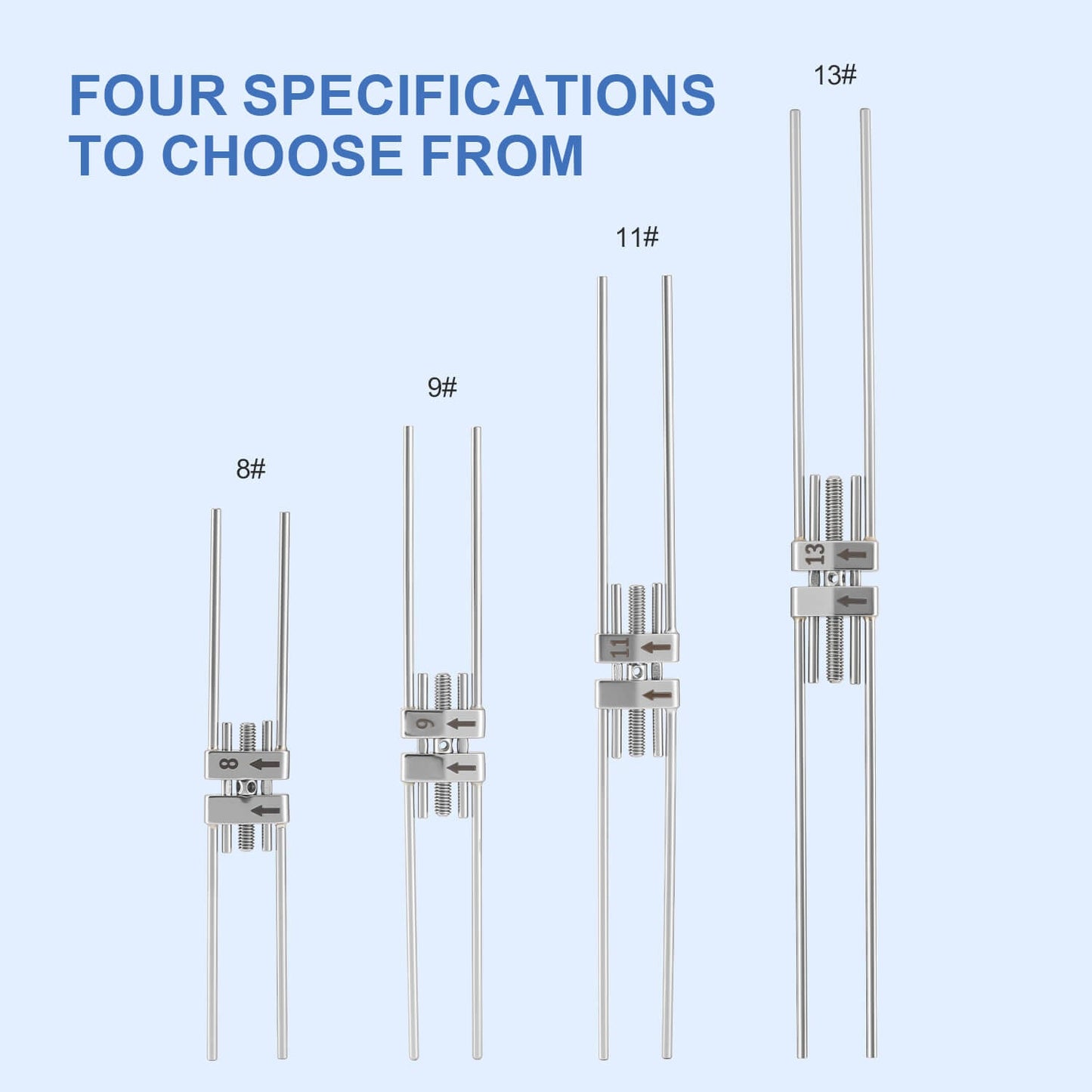 Dental Orthodontic Expansion Screw Arch Expansion 8/9/11/13mm - azdentall.com
