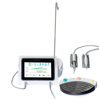 Dental 2 IN 1 Bone Cutter Surgery & Implant Device w/ Piezosurgery Handle and 20:1 LED Contra Angle - azdentall.com