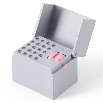 Dental 20 Holes Endo Files Disinfection Box With Memory Holder & Measuring Counter - azdentall.com