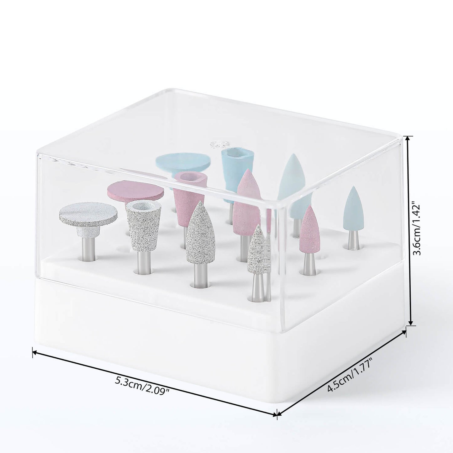 Dental Silicone Composite Polishing Resin RA Polisher Kit for Contra Angle Handpiece 12pcs/Box - azdentall.com