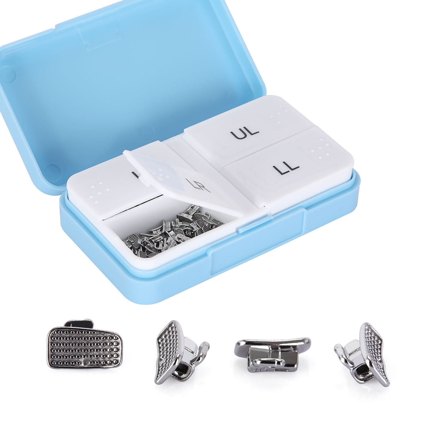AZDENT Buccal Tube 1st Molar Monoblock Non-Convertible Roth 0.018 50Sets/Bx