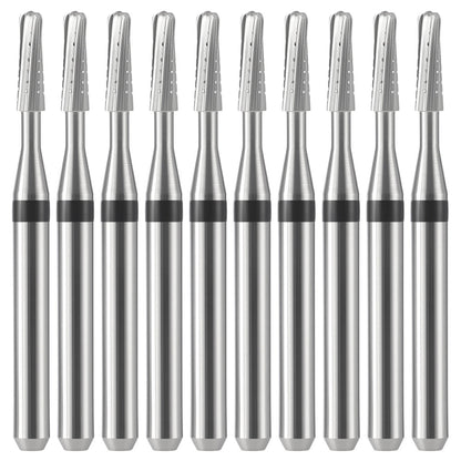 Dental Tungsten Carbide Bur FG1957 Metal Cutting 10pcs/Box - azdentall.com