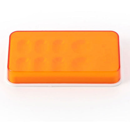 Dental Veneer Storage Box Teeth Patch Shading Light Storage Case Denture Retainer Molar Boxes 8 Holes - azdentall.com