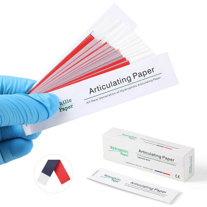 Dental Articulating Paper Double Sided Strips 144sheets/Box - azdentall.com